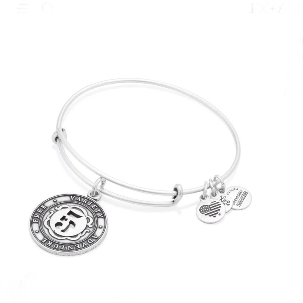 Alex and Ani Numerology ‘5’ Bracelet & Necklace Set - Picture 7 of 10